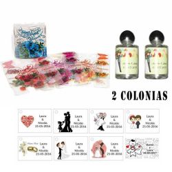 Colonias personalizadas regalos bodas
