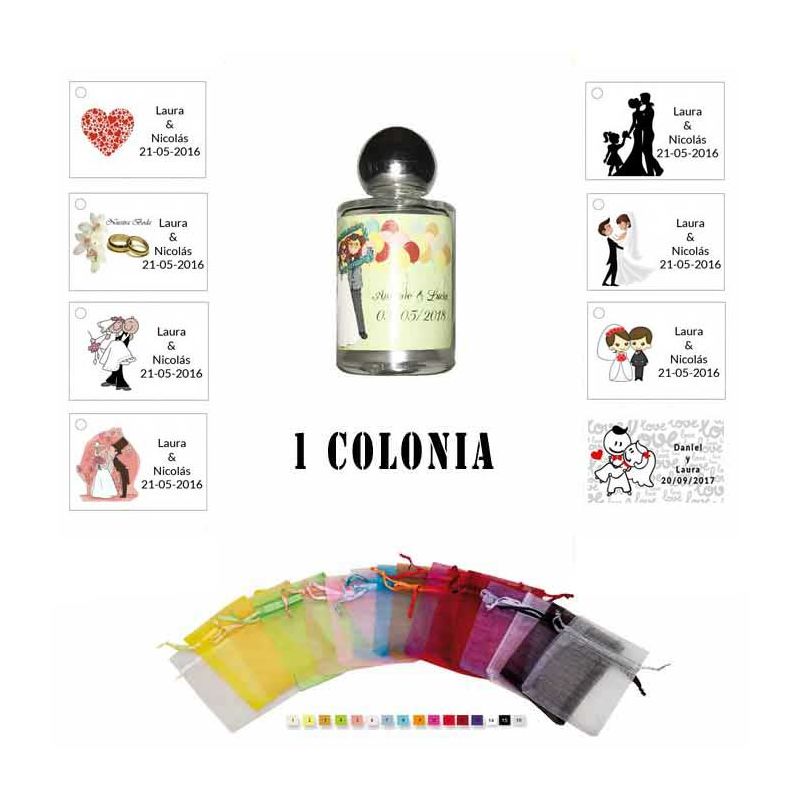 Colonia regalos de boda para invitados