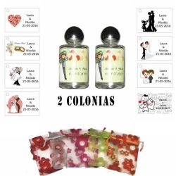 Regalos de boda para invitados Colonias