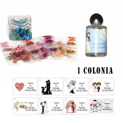 Colonia personalizada regalos de bodas