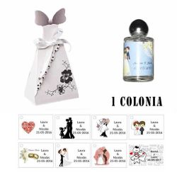 Detalles de boda Colonia personalizada