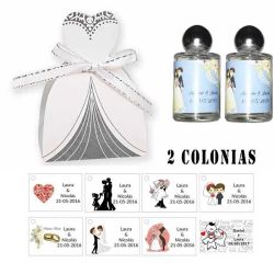 Colonias personalizadas regalos boda