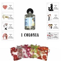 Colonia personalizada regalos de boda