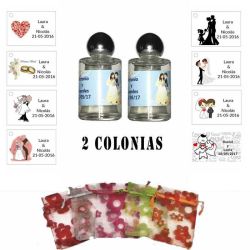 Colonias detalles de boda para invitados