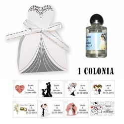 Colonia personalizadas regalos de boda