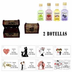 Regalos original para una boda para invitados 2 Gines con baúl