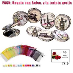 Precioso espejo Vintage de calidad, con estructura de metal