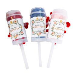 Mini cañón de confeti surtido, festivo y divertido.