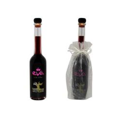 BOTELLA DE VINO DULCE (10 cl.) + BOLSA TUL LISA (8527)