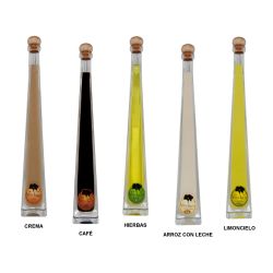 BOTELLA DE LICOR EDU (10 cl.) - 5 SABORES