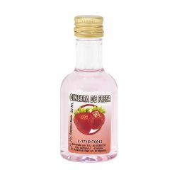 Licor ginebra de fresa 50ml detalles de boda