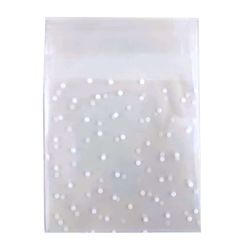 Bolsa celofán lunares 10x18  Para dulces y detalles