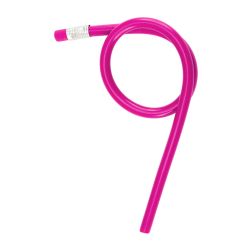 Lápiz flexible rosa  Detalle original