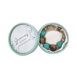 Pulsera turquesa  Detalle con estilo