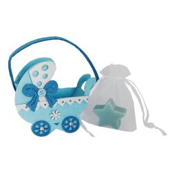 Bolsa carro azul  Jabón estrella incluido